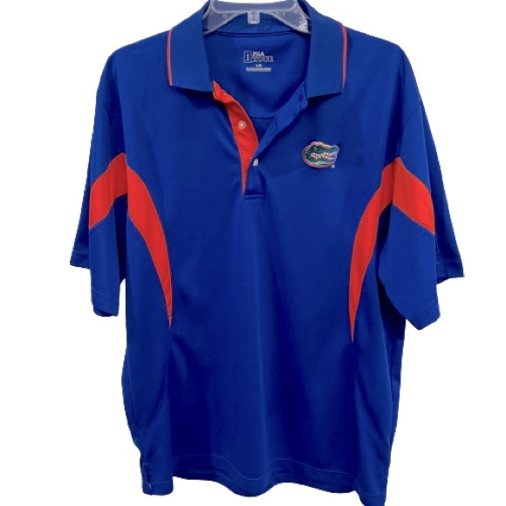 Florida Gators PGA Tour Men’s Golf Polo Shirt University of Florida Gator Colors